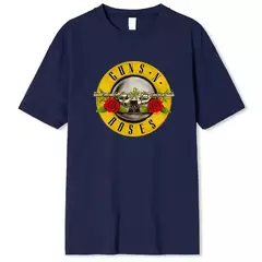 T-shirt de algodão estampado, banda de hard rock, Te Hip Hop, roupa de música masculina e feminina, verão 2022