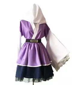 Anime shippuden uzumaki cosplay traje sexo réversão quimono lolita vestido meninas feminino japão estilo vestidos - Wolf Magazine
