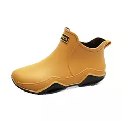 Botas de chuva antiderrapante impermeáveis para homens, sapatos de tornozelo alto para casal, caminhadas, pesca, água, chef, trabalho, ao ar livre, moda, novo na internet