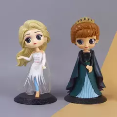 15cm disney q posket rainha congelada princesa aisha anna figura gk modelo brinquedos bolo ornamento bonecas presentes decoração de casa presentes de natal - Wolf Magazine