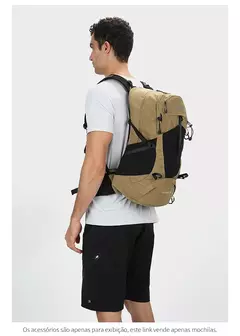 Mochila impermeável de montanhismo para homens e mulheres, Bolsa de esportes ao - loja online