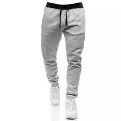 Imagem do Calça esportiva casual masculina em corrida, treino, jogging, calça comprida masculina de ginástica, moletom, corredor, 2021