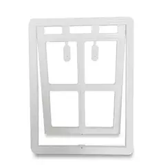 Novo cão de estimação lockable gato gatinho porta para tela de plástico janela de segurança portas de aleta túnel pet cão cerca livre porta de acesso para casa - Wolf Magazine