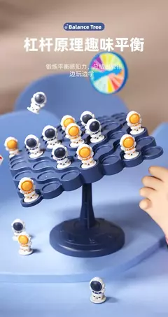 Jogo de mesa para crianças, astronautas, sapo, mesa, festa, pai-filho, jogo interativo, brinquedo de bloco de construção - comprar online