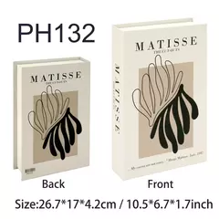 Livros falsos de luxo para decoração de casa, acessórios para sala, decoração de moda, suporte, nórdico simples, mesa de café - comprar online