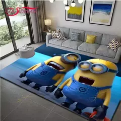 Famous Film M-Minion Caráter Tapete, Sala, Quarto, Cabeceira, Moda Tapete, Tape - loja online