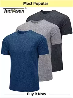 TACVASEN-Homens à Prova de UV Hoodie Manga Longa, Proteção Solar Camisetas, Respirável, Leve, Secagem Rápida, Casual Camisetas Masculinas - loja online