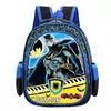 Mochila dos desenhos animados do Batman para crianças, sacolas escolares seguras e confortáveis, proteção da coluna, armazenamento científico, moda de boa aparência
