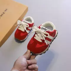 Sapato infantil leve de sola macia, tênis de bebê, casual, respirável, estudante, escola, esportes, corrida, tendência, moda - loja online