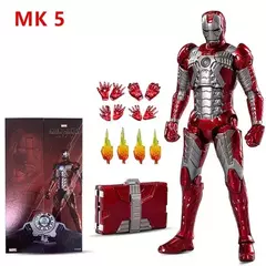 ZD Brinquedos Homem de Ferro Série Filme Action Figure, Movable Joint, Mark Dolls, MK1, MK2, MK3, MK4, MK5, MK6, MK7, MK42, MK43, MK50, 7 em - comprar online