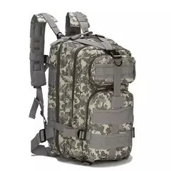 Classic Tactical Camouflage Nylon Backpack, Travel Sports Bag, Escalada ao ar livre, caça, pesca, caminhadas, 3P Pack