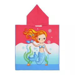 Roupão com capuz unicórnio para bebês, toalha de praia para crianças, capa sereia para crianças, roupa de banho para bebês - comprar online