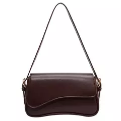 Bolsas crossbody de couro vintage para mulheres, aba pequena, bolsa axila, bolsas axilas e bolsas, designer feminina, 2024 - Wolf Magazine