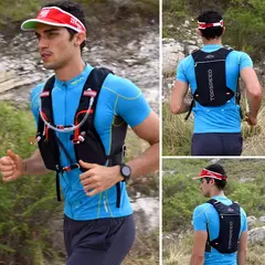 Mochila Ultra Leve Inoxto Trail Running, Colete de Hidratação, Maratona, Bicic