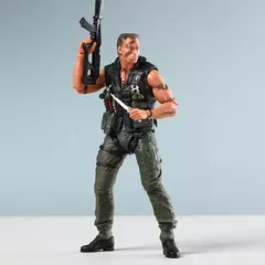 NECA Commando 30o Aniversário John Matrix Action Figure Modelo Colecionável Brinquedo Presente Boneca Estatueta - comprar online