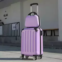 Conjunto de malas rolantes e bolsas de viagem com rodas giratórias 20 '' maleta de bagagem com carrinho de cabine grande capacidade
