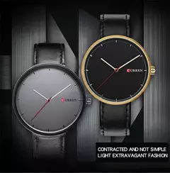 Curren-Relógio Quartz Masculino, Relógios de Fábrica, Moda de Luxo, Relógio de pulso casual, Data Watch - loja online