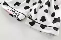 Baby Girls' Sleepwear Suit, Pijama infantil, Roupas infantis, Toddler Casual Costume, Roupas de verão, Camisa infantil, Shorts, Novo, 2Pcs Set - comprar online