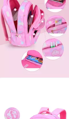 Mochila escolar para crianças, Girl Back Pack para crianças, Mochila de classe feminina, Primary Women Bagpack, Teen Bookbag Kit, Kid, Criança - Wolf Magazine