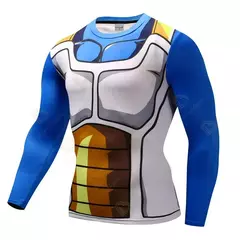 Camisas de Compressão de Secagem Rápida para Homens, Anime Goku Camisetas, Manga Curta, Vegeta Cosplay Costume Tops, Dragon Ball Z - comprar online