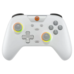 EasySMX X05 Controle PC Sem Fio Gamepad Bluetooth Controlador de Jogos Compatível com PC/Celular/Switch/ Steam Gamer, Luz RGB, Efeito Hall - comprar online