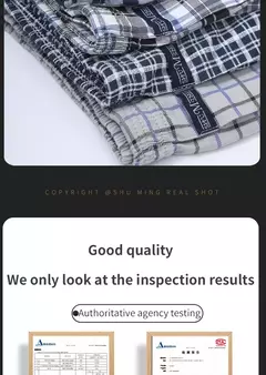 Boxers masculinos de algodão de cintura alta, calças para todos, cuecas grandes, fundo de pijama em casa, boxers de cintura alta, plus size