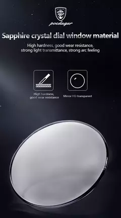 POEDAGAR-Relógio Quartz de Luxo Masculino, Impermeável, Luminoso, Aço Inoxidável, Cronógrafo, Relógio, Esportes, Homem