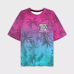 Camiseta Grand Theft Auto 3D para homens e mulheres, T-shirt extragrandes do GTA, Tops infantis, meninos e meninas, moda