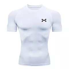 Camisa respirável Rashguard de compressão masculina, ajuste seco, camiseta esportiva MMA Fitness Gym, camisa de corrida, alta qualidade