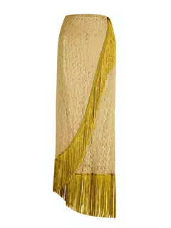 Conjunto de biquíni de três peças, sutiã acolchoado, borla, saia de praia de cintura alta, maiô de verão, moda sexy, monocromático