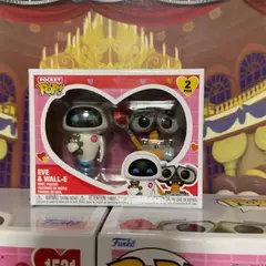 Imagem do Funko pop walle dia dos namorados figuras de vinil wall-e & eve estatueta de ação conjunto pvc modelo boneca brinquedos colecionáveis presentes do festival