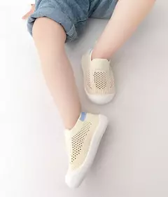 Tênis de malha antiderrapante respirável infantil, sapatos infantis, bebês meninas, meninos, fundo macio, confortável, crianças, casual, 2024 - comprar online