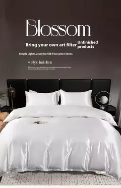 Kuup-Colorido Conjunto de cama, Satin Superfície Duvet Cover, Quilt Cover, pele amigável tecido, Queen e King Size, alta qualidade na internet