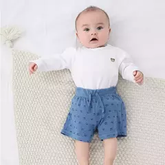 Calções de algodão macio do bebê e da menina recém-nascidos, calça fofa dos desenhos animados PP, moda verão, 0 a 18m, 2022 - loja online