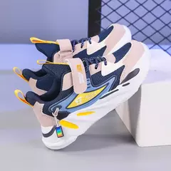 Sapatos de malha antiderrapante respirável infantil, tênis de corrida casual, sapatos de caminhada para crianças, meninos, meninas na internet