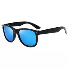 Óculos de sol quadrados clássicos polarizados para homens e mulheres, óculos de sol preto retrô antireflexo, moda masculina e feminina, verão na internet