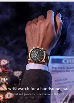 LIGE-Relógio de quartzo de couro marrom de luxo masculino, relógio impermeável, relógios esportivos, marca superior, casual, novo, 2022