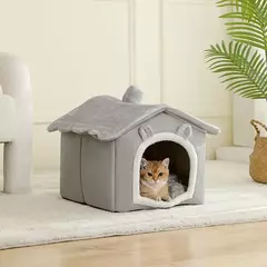 Casa dobrável para animais de estimação, removível, lavável, para gatos, filhote de cachorro, sofá, cama para animais de estimação, para cães extra pequenos e gatos pequenos e médios na internet