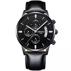 Nibosi-relógio masculino de quartzo, estilo militar, luxo, marca superior, famo - Wolf Magazine