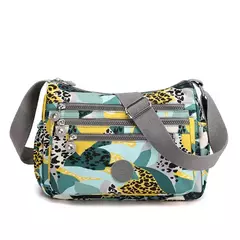 Impermeável Nylon Crossbody Shoulder Bag para Mulheres, Messenger Bags, Ladies Handbag