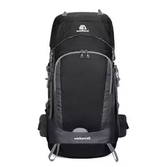 Mochila de caminhada resistente à água com capa de chuva, esporte ao ar livre, mochila de viagem para camping, escalada, montanhismo, 65L na internet
