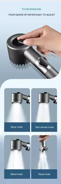 XIAOMI-Cabeça de Chuveiro de Alta Pressão, 3 Modos, Filtro Portátil, Torneira De Chuva, Torneira Do Banheiro, Acessório Inovador Em Casa