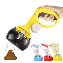 Cão de estimação cocô colher portátil ao ar livre limpador de lixo selecionador cocô saco coleção conveniente ferramentas limpeza coletor cocô do cão
