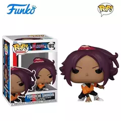 Imagem do Funko pop estatueta de vinil lixívia yoruichi shihoin kisuki urahara ichigo rukia presentes brinquedo modelo anime figuras coletar ornamentos