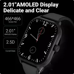 H9-Smart Watch for Men and Women, HD Display, Answer, Make Call, Message, Preview, Sport Modes, DIY Dial, Weather Forecast, 2.01 in, Novo - comprar online