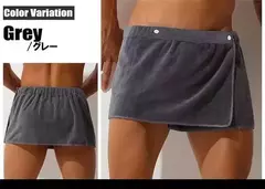 Toalha de banho absorvente masculina, saia de praia sexy, anti-leve, pode usar, troncos de natação - loja online
