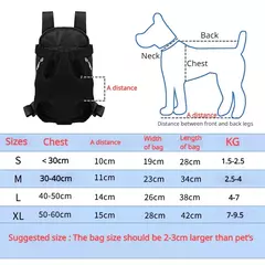 Ombro duplo respirável portátil viagem pet cão transportadora mochila malha transportadora saco frontal para pequenos cães gatos ao ar livre na internet