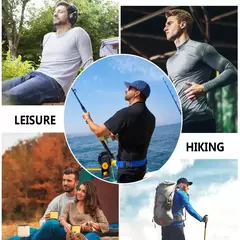 Camisa de pesca com capuz, camisa de pesca com capuz, proteção uv, padrão de moda ao ar livre, estampa de umidade, homem, vestuário de pesca - Wolf Magazine