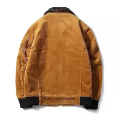Imagem do Masculino blusão térmico plus size masculino quente inverno veludo jaquetas e casacos gola de pele inverno jaqueta casual outwear