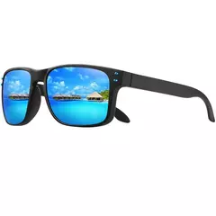 Óculos de sol quadrados polarizados para homens e mulheres, Óculos de sol de alta qualidade, Óculos de proteção UV - Wolf Magazine